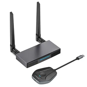 Trasmettitore e ricevitore HDMI Wireless 4K, Kit MiraScreen 100FT 5G Wireless HDMI Extender/adattatore/Dongle per lo Streaming