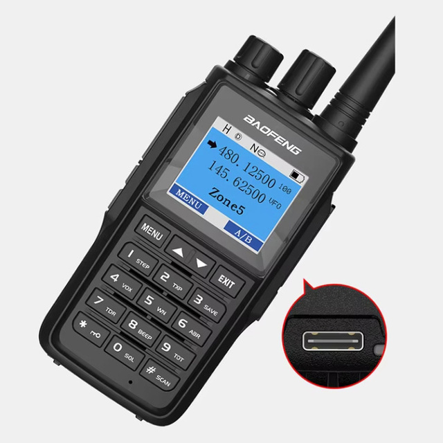 New Baofeng UV22 PRO Portable 5W 1800mAh Li-Ion Dual Band Walkie Talkie BF-UV22 & BF-UV22PRO CB Ham Radio for Communication