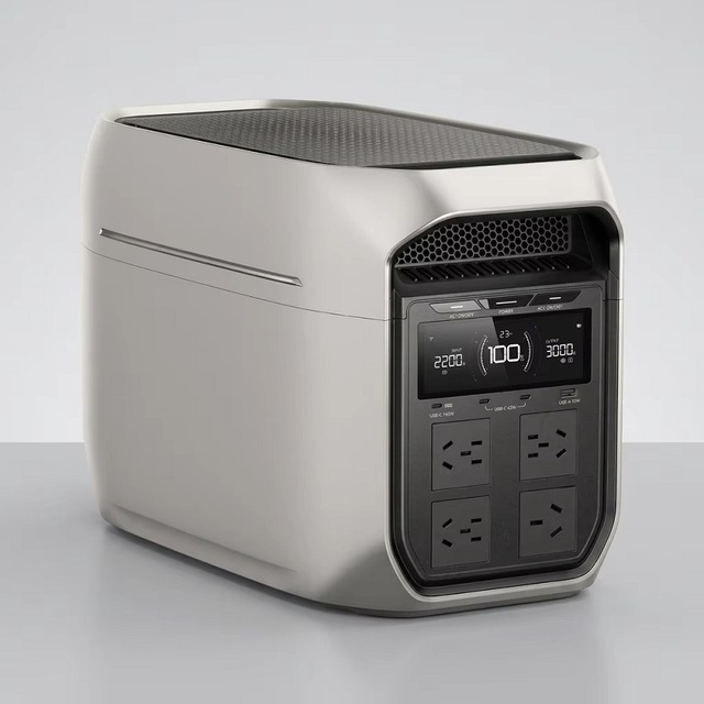 DELTA 3 Max Plus 3000W 2048wh LiFePO4MPPT Portable Power Station External Battery with MPPT Controller Pure Sine Wave Inverter