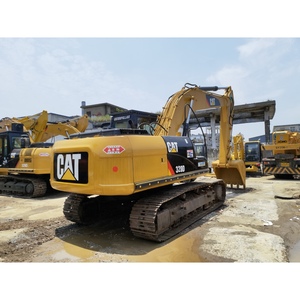 Excavadora de orugas CAT320D usada de 20 toneladas, maquinaria de construcción de gran tamaño, sistema hidráulico - Product Image 1