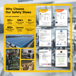 Zapatos de Seguridad GUYISA, Nuevas <span class=keywords><strong>Botas</strong></span> de Seguridad de Microfibra Impermeables Color Caqui <span class=keywords><strong>para</strong></span> Hombre, Personalizables, con Suela de Goma Anti-Impactos - Product Image 6
