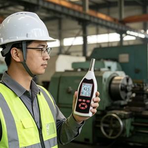 Sonometre multifonction OC-HY128, sonomètre de classe 1, surveillance 24h/24, analyseur d'octaves pour les tests de bruit environnemental en usine - Product Image 3