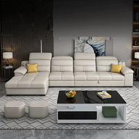 Sofá Cama Multifuncional Plegable para Sala de Estar, Moderno, Ahorra Espacio, con Gran Capacidad de Almacenamiento, Ideal para Apartamentos