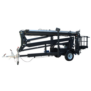 Bras d'attelage pliable pour remorque mobile, <span class=keywords><strong>feu</strong></span> arrière, <span class=keywords><strong>feu</strong></span> de freinage, plateforme élévatrice remorquable - Product Image 3
