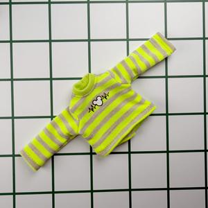 Полосатый топ с длинным рукавом Zsiga <span class=keywords><strong>Doll</strong></span> Coat Action Gazi Sister (не для подростков) - Product Image 6