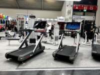 Caminadora Eléctrica Comercial de Lujo para Gimnasio, Ejercicio Físico, Prueba de Frecuencia Cardíaca (Inalámbrica)