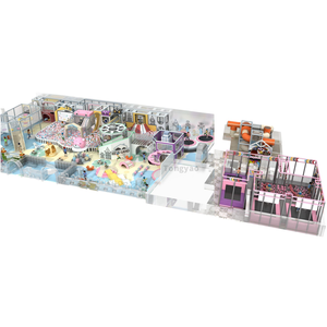 3000sqm <b>Indoor</b> Playground for Shopping Mall EN71 ASTM F1487 Certified Children's Park Equipment Devil <b>Slide</b> Donut <b>Slide</b> Roller - Product Image 6
