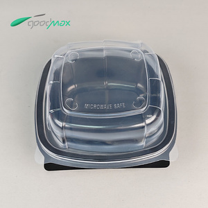 Recyclable PP En Plastique Restaurant Jetable À Emporter Gâteau <span class=keywords><strong>Hamburger</strong></span> À Clapet Conteneur D'emballage Alimentaire - Product Image 2
