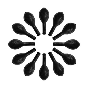 100 ballons en latex de haute qualité de 12 pouces pour la décoration de fêtes d'<span class=keywords><strong>anniversaire</strong></span>, d'Halloween et de Noël, couleur noire, lot de 100 ballons de 12 pouces - Product Image 5