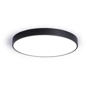 72W 80Cm Kích Thước Lớn Không Tì Vết Siêu Siêu Mỏng Kiểu Bắc Âu Macron Đèn Trần <span class=keywords><strong>LED</strong></span> Tròn Phong Cách Hiện Đại - Product Image 1