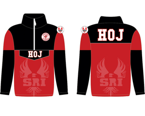 Chaqueta Cortavientos de Nailon para Mujer con Bordado de Heroínas de Jericho |   Chaqueta Cortavientos Personalizada con Bordado Masónico HOJ para Mujer - Product Image 6