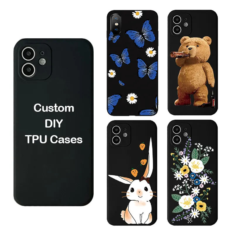 Wholesale Soft TPU Cases custom Phone Cover for Redmi note 6 7 8 9 pro 11 Lite K40 pro Cover Case