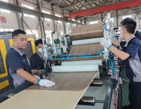 Machine de stratification de panneau de profils de PVC WPC pour le panneau de mur de plafond