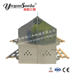 Tavuk çiftliği katmanlar yumurta yuva yumurta toplayıcı tavuk yuva döşeme tavuklar yuvalama kutuları 24 delik 12 delik galvanizli çelik - Product Image 3