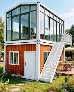 <span class=keywords><strong>Maison</strong></span> mobile préfabriquée en conteneur avec conception détachable, assemblage simple, style industriel, solution de cuisine personnalisable - Product Image 2