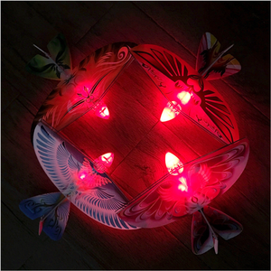 Ricarica USB uccelli volanti telecomandati resistenti alla caduta con luce - Product Image 4