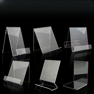 Rõ ràng Acrylic cuốn sách hiển thị đứng máy tính để bàn tổ chức cho bán lẻ kệ và văn phòng tài liệu lưu trữ - Product Image 3