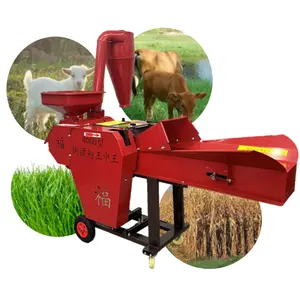 Wholesale Customized Good Quality Multifunctional Chaff Cutter Machine Animal Grass Farm Cutter