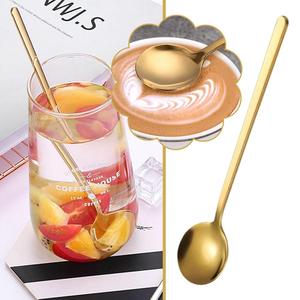 Gold Ladle <b>Spoon</b> Dinnerware Western Stainless Steel Cutlery Set Dinner <b>Spoon</b> <b>Soup</b> <b>Spoon</b> Tableware Kitchen - Product Image 5