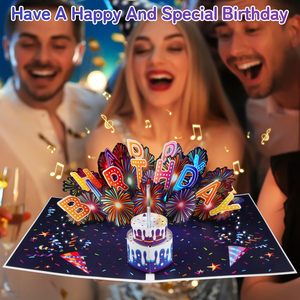 Meilleures ventes : Lampes créatives 3D pop-up en papier écologique avec <span class=keywords><strong>musique</strong></span> <span class=keywords><strong>pour</strong></span> cartes de vœux d'<span class=keywords><strong>anniversaire</strong></span>, de la fête des pères et <span class=keywords><strong>pour</strong></span> enfants - Product Image 6