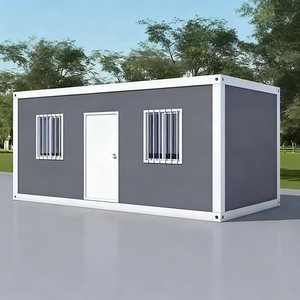 Casa Contenedor de Acero de Alta Calidad, Diseño Mediterráneo con Paredes de Vidrio, Villa Móvil Prefabricada, Edificio Modular para Centro Comercial - Product Image 2