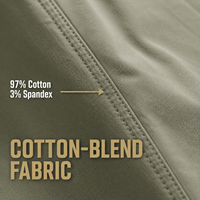 Pantalon tactique d'extérieur pour homme, personnalisé en usine, en coton, imperméable, grande taille, séchage rapide, taille élastique, collection automne