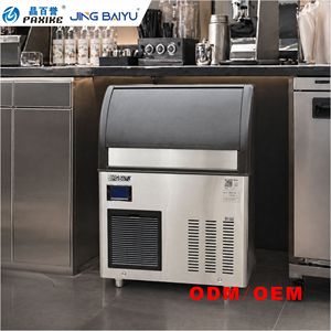 Machine à glaçons automatique professionnelle en acier inoxydable SUS304 pour cafés et salons de thé - Product Image 1
