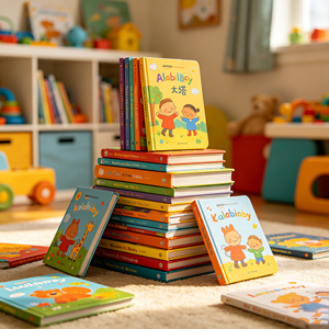 หนังสือเรื่องราวภาษาอังกฤษแบบปกอ่อนลายการ์ตูนสำหรับเด็กที่ปรับแต่งได้ - Product Image 1