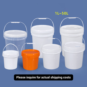 Bán Buôn 100% Vật Liệu Mới Cấp Thực Phẩm Nhựa Xô Với Nắp Mini Rõ Ràng Xô Cho Lưu Trữ <span class=keywords><strong>Ice</strong></span> Sô Cô La Bỏng Ngô Tôm Hùm - Product Image 3