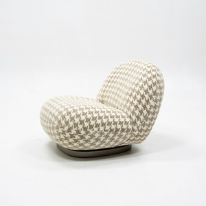 Fauteuil paresseux moderne pour influenceurs, style loisirs simple, fauteuil en bouclettes, style crème mignon, fauteuil individuel pour salon et chambre - Product Image 5