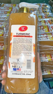 เจลอาบน้ำขัดผิวเพิ่มความชุ่มชื้นให้แครอทวิตามินซีมะละกอ1000มล. ขมิ้น - Product Image 6