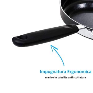 Padella per pancake da 24 cm antiaderente con 4 fori per una cottura uniforme - Product Image 3