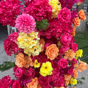 Accesorio de fiesta de arco de boda Artificial fino de gran venta para decoración de fondo de propuestas de matrimonio para <span class=keywords><strong>escenas</strong></span> de boda - Product Image 2