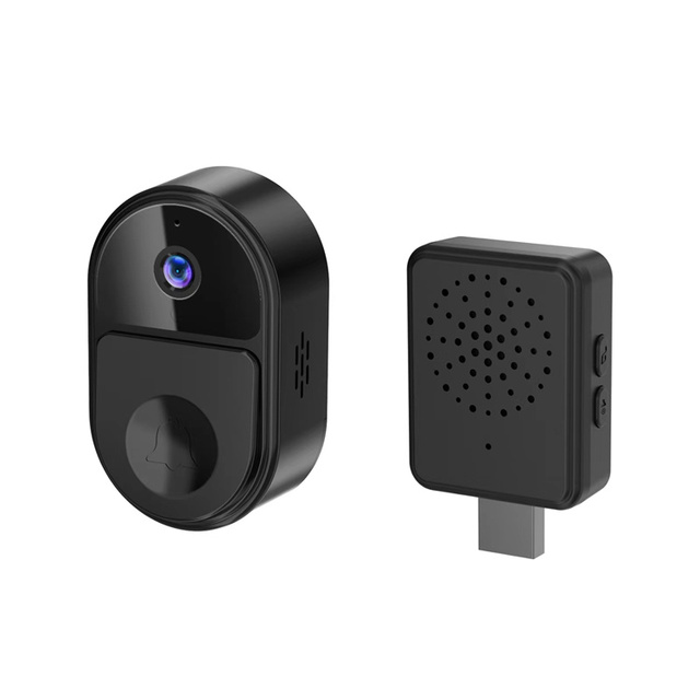 Home Security Network Wifi Wireless Smart Phone View Two Way Audio Door Bell Camera for Apartments