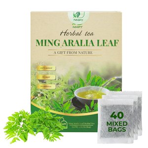 Boisson Naturelle Bien-être Marque NMPT Thé Pur aux Feuilles d'Aralia Ming Herbes Séchées Premium 2g Vietnam - Product Image 5