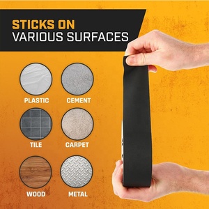 Giai đoạn không thấm nước OEM liên kết vải tùy chỉnh nhiệm vụ nặng nề dễ dàng để xé gaffer Băng Đen 50m x 50mm - Product Image 5