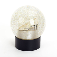 Décoration d'intérieur, globe à neige en verre, cadre photo, cadeau d'anniversaire DIY, globe à neige en verre personnalisé pour l'artisanat