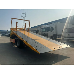 New CLW Diesel Manual <b>Flatbed</b> Tow <b>Truck</b> Drive Road Rescue Wrecker <b>Truck</b> for Sale - Product Image 3