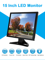 15 inç Tv Lcd ahududu Pi dokunmatik ekran 43 monitör hoparlör