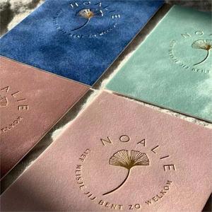 Holographic nghệ thuật giấy kinh doanh Cảm ơn bạn thẻ tráng giấy nhung vàng dập kinh doanh thẻ, thẻ thích hợp cho treo thẻ - Product Image 3