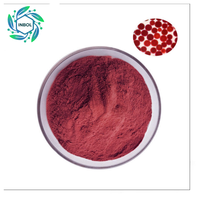 Poudre d'astaxanthine naturelle en vrac à prix de gros 1kg 1% 5% 10% Astaxanthine