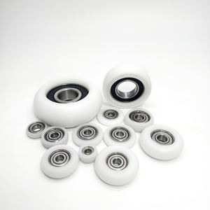 Bogenförmige POM-Führungsrollen mit Lager für Rudermaschinen-Sitzschienen - Product Image 3