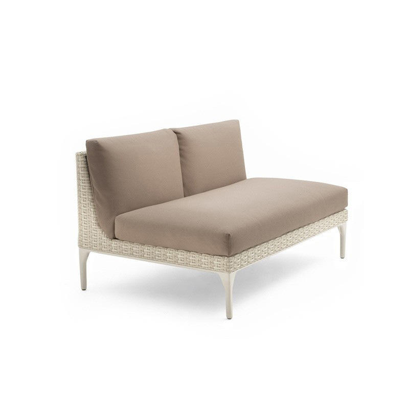 Double median angle sofa