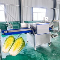 Machine industrielle de découpe en deux des fruits et légumes (pommes, tomates, poivrons, oignons, choux) 220V/380V