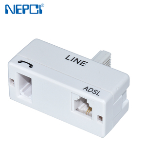 NEPCI Factory UK <span class=keywords><strong>ADSL</strong></span> Spliter 6P2C XJY-CN-09 BT <span class=keywords><strong>ADSL</strong></span> Micro <span class=keywords><strong>Filtre</strong></span> Adaptateur - Product Image 1