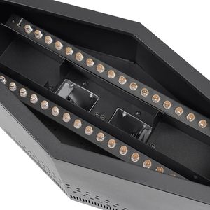 เครื่องสร้างเปลวไฟเทียม RGB LED ไฟเปลวไฟสำหรับตกแต่งเวที เหมาะสำหรับงานฮาโลวีน คริสต์มาส ปาร์ตี้ คอนเสิร์ตสด - Product Image 5