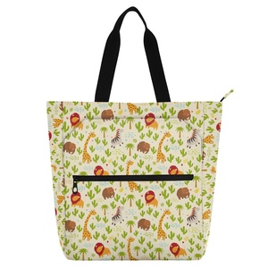 Bolsa de Mano Impermeable al Por Mayor, Productos Populares, Diseño con Logotipo Personalizado, Bolsa de Mano Grande para Libros para Niños - Product Image 1