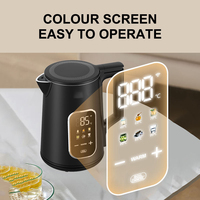 Bouilloire Électrique Intelligente Wi-Fi 2000W Sans Fil 220V 50Hz pour Thé et Eau Chaude