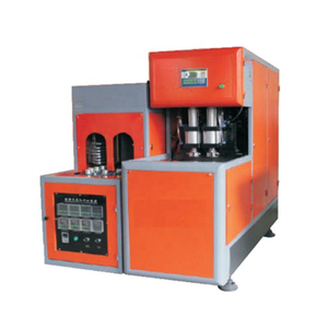 เครื่องเป่าขวดพลาสติกแบบกึ่งอัตโนมัติ ควบคุมด้วย PLC ของมิตซูบิชิ พร้อมระบบโรตารี่ AirTac เพื่อการผลิตขวด PET ที่มีผลผลิตสูง - Product Image 4