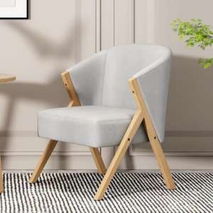 Sillón Contemporáneo para Sala de Estar, Moderno, de Terciopelo, Ecológico, Duradero, con un Solo Brazo - Product Image 1